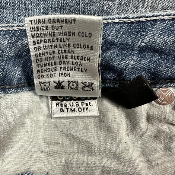 COOGI Vintage Low Rise Logo Pocket Boot Cut Denim Jeans Sz 7/8 | 28" Waist - Picture 10 of 10